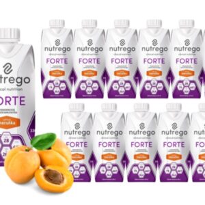 Nutrego Forte 12x330 ml Aprikose Kalorienreiche, proteinreiche Ernährung